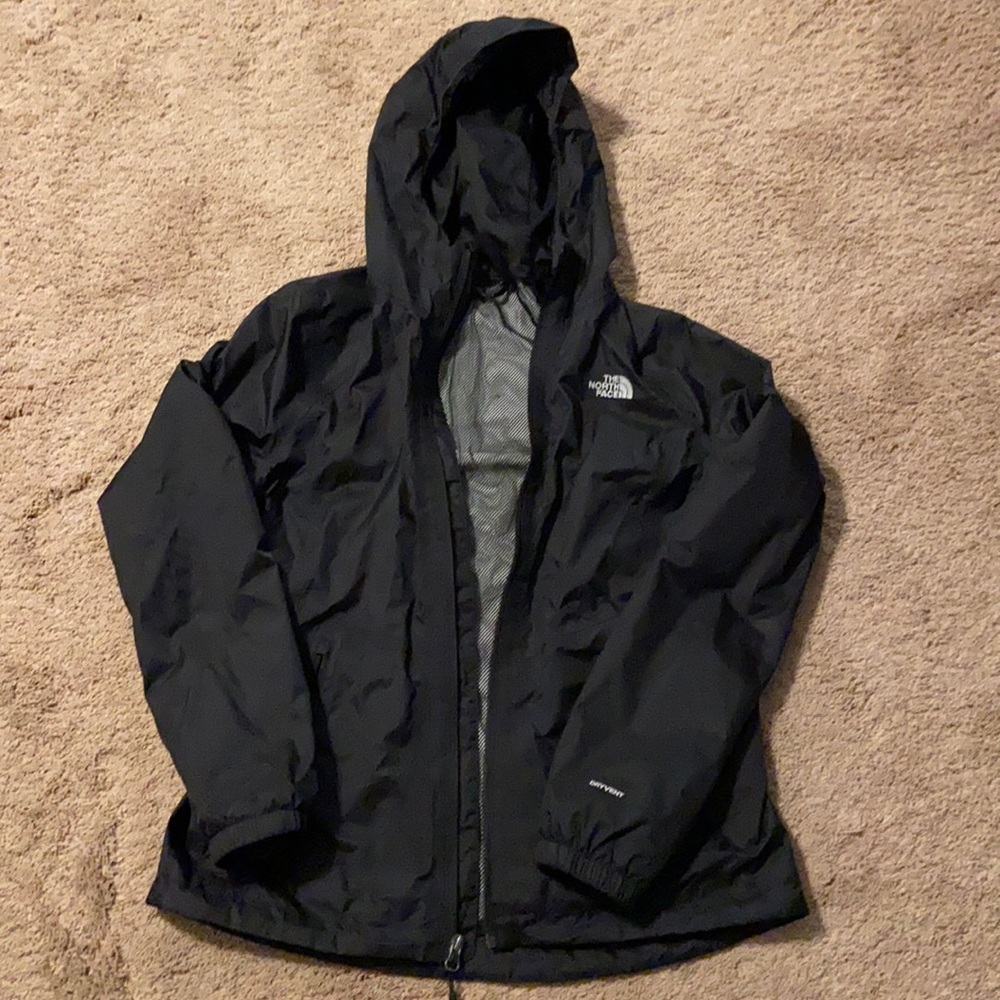 North Face windbreaker rain jacket